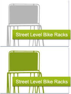 Street Level Bike Racks